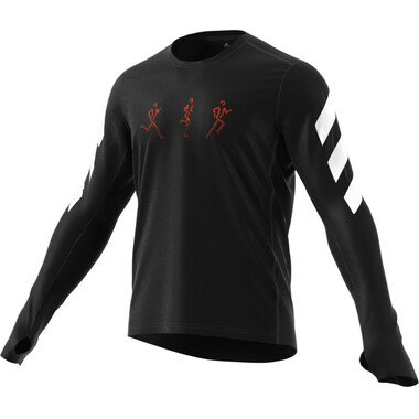 ADIDAS CONF GFX Long-Sleeved T-Shirt Black 2020 0